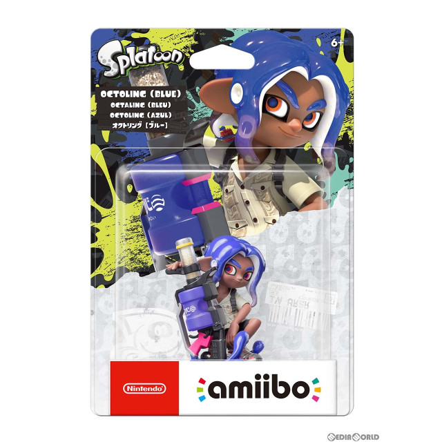 [Switch]amiibo(アミーボ) オクトリング【ブルー】(スプラトゥーンシリーズ) 任天堂(NVL-C-AEAS)