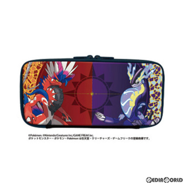 [Switch]Nintendo Switch Lite専用(ニンテンドースイッチライト専用) スマートポーチEVA コライドン・ミライドン 任天堂ライセンス商品 マックスゲームズ(HROP-04KM)