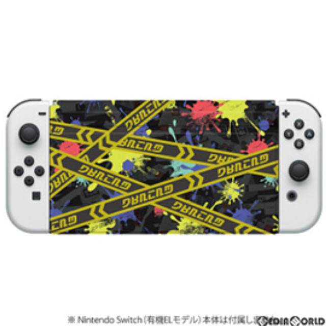 [Switch]new フロントカバー COLLECTION for Nintendo Switch(ニンテンドースイッチ)(有機ELモデル) (スプラトゥーン3)Type-A 任天堂ライセンス商品 キーズファクトリー(CNF-001-1)