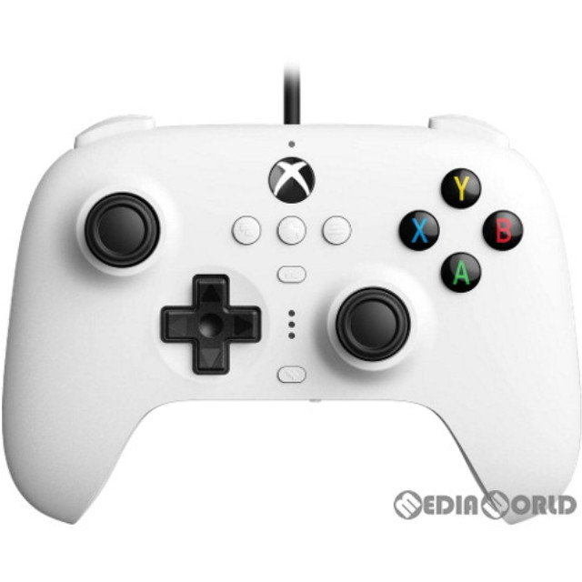 [XboxX/S]8BitDo Ultimate Wired Controller(8ビットドゥ アルティメット ワイヤード コントローラー) for Xbox ホワイト マイクロソフトライセンス商品 サイバーガジェット(CY-8BDUWX-WH)