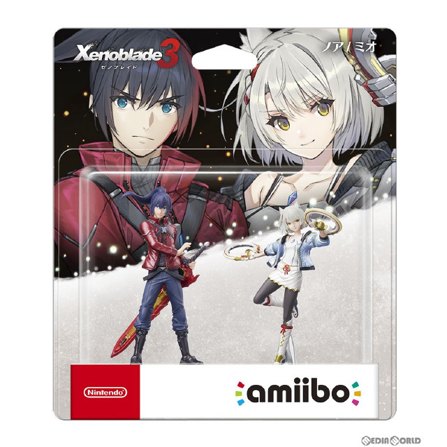 [Switch]amiibo(アミーボ) ダブルセット(ノア/ミオ)(ゼノブレイドシリーズ) 任天堂(NVL-E-AZ2A)