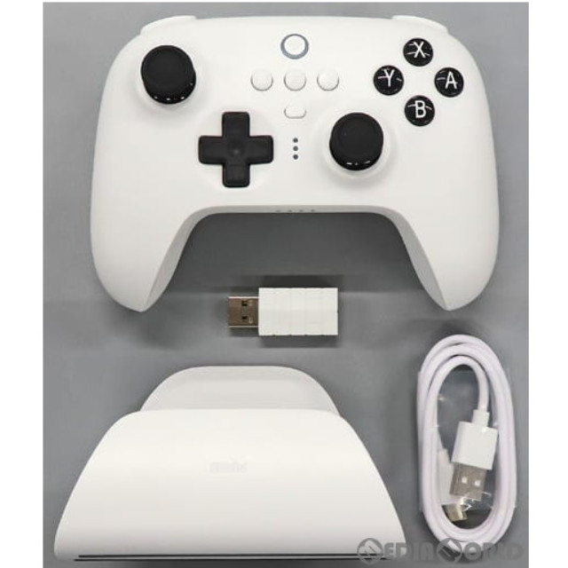 [Switch]Ultimate Bluetooth Controller(アルティメット ブルートゥース コントローラー) ホワイト 8BitDo