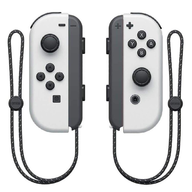 [Switch](単品)Nintendo Switch(ニンテンドースイッチ) 有機ELモデル Joy-Con(ジョイコン) (L)/(R) ホワイト 任天堂