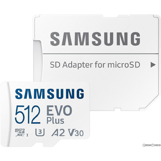 [Switch]microSDXCカード(マイクロSDXCカード) EVO Plus 512GB Class10 Samsung(MB-MC512KA/EU)