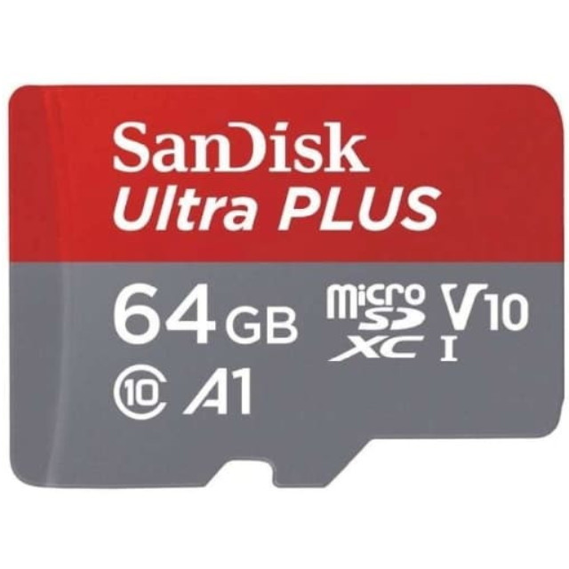 [Switch]microSDXCカード(マイクロSDXCカード) Ultra PLUS 64GB SanDisk(SDSQUBC-064G-JB3CD)