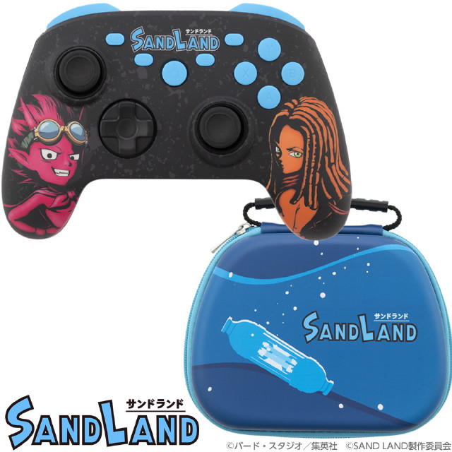 [Switch] SAND LAND(サンドランド) ゲーミングコントローラーセット ベルゼブブ&アン タイプツー(T2-SLGCWL-BA)