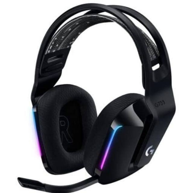 [PS4] G733 LIGHTSPEED(ライトスピード) ワイヤレス RGBゲーミングヘッドセット ブラック Logicool(ロジクール)(G733-BK)
