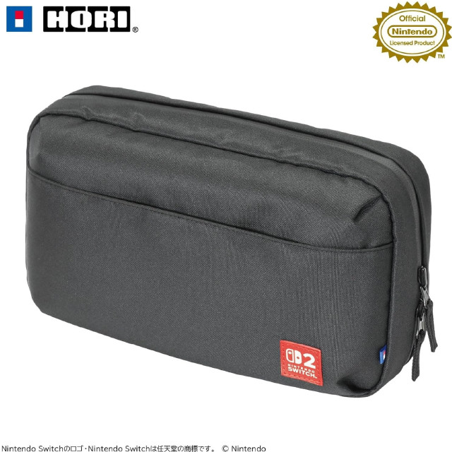 [Switch2] リバーシブルまるごと収納バッグ for Nintendo Switch 2(ニンテンドースイッチ2)(ブラック) 任天堂ライセンス商品 HORI(NSX-026)