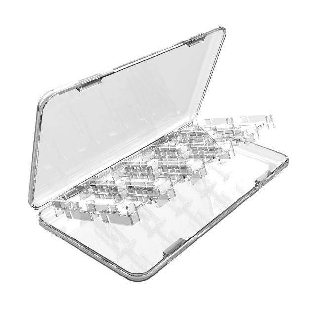 [Switch2] Switch2用(スイッチ2用) カードケース19+2枚 クリア アローン(ALG-NS2C19CL)