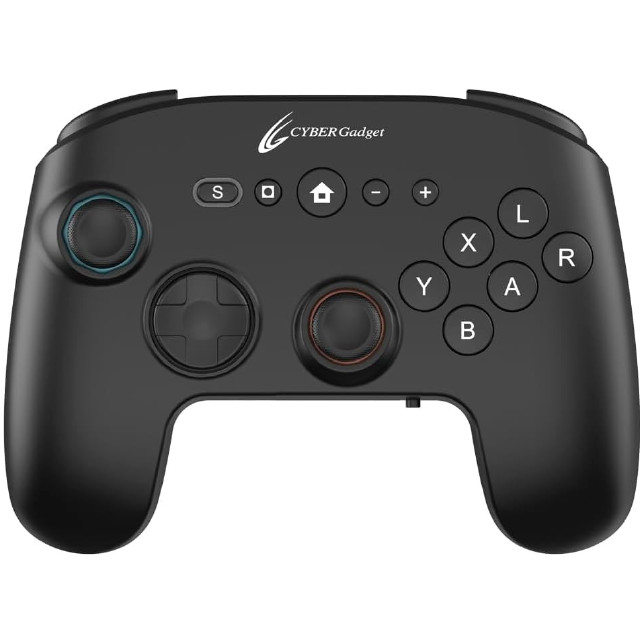 [Switch2] CYBER・ゲーミングコントローラー6B 無線タイプ(Switch2用/スイッチ2用) ブラック サイバーガジェット(CY-S2GC6BWL-BK)