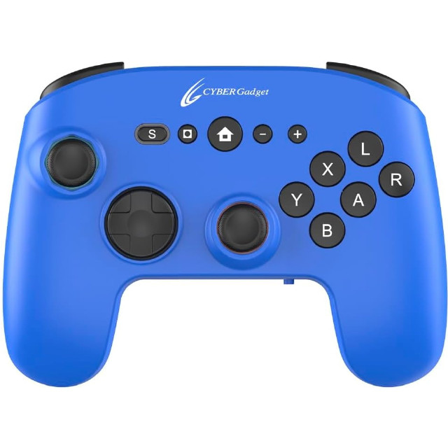 [Switch2] CYBER・ゲーミングコントローラー6B 無線タイプ(Switch2用/スイッチ2用) ブルー サイバーガジェット(CY-S2GC6BWL-BL)