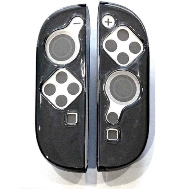 [Switch2] CYBER・TPUグリップカバー(Switch2 Joy-Con2用/スイッチ2 ジョイコン用) クリアブラック サイバーガジェット(CY-S2TPUGC-CB)