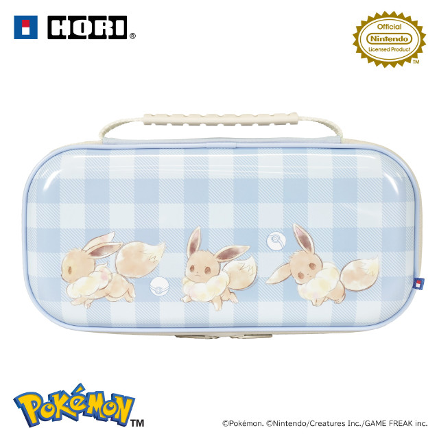 [Switch2] ハイブリッドポーチ for Nintendo Switch 2(ニンテンドースイッチ2) もふもふイーブイ 任天堂ライセンス商品 HORI(NSX-088)