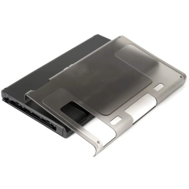 [Switch] ウルトラスリムケース スモークブラック PLEVE(PUSC-SB)