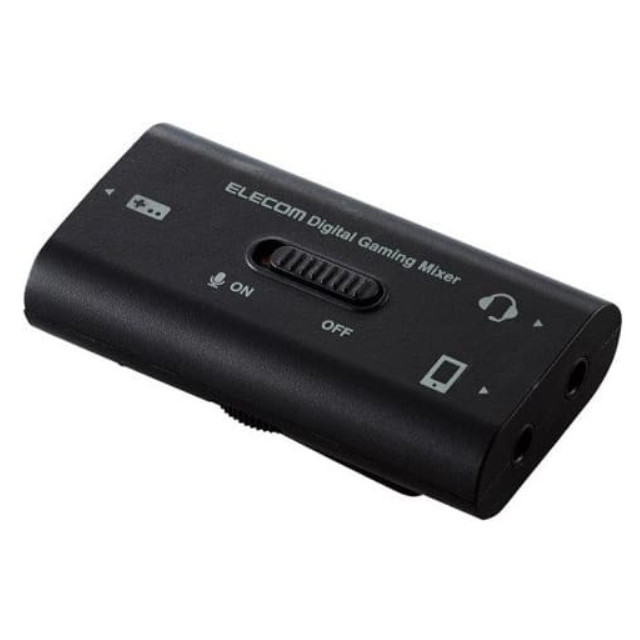 [Switch] USBデジタルミキサー ブラック エレコム(HSAD-GM30MBK)