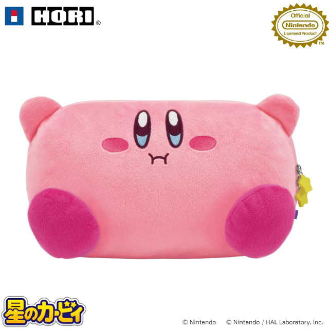 [Switch2] 星のカービィ ぬいポーチ for Nintendo Switch 2(ニンテンドースイッチ2) カービィ 任天堂ライセンス商品 HORI(NSX-121)