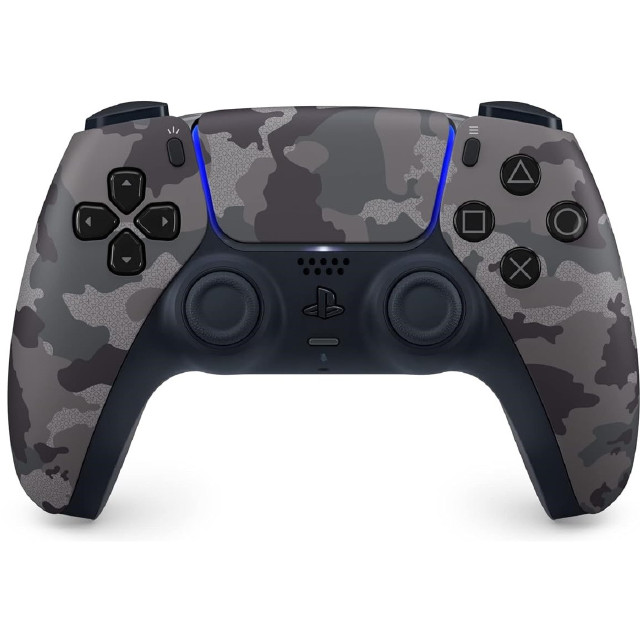[PS5] DualSense(デュアルセンス) ワイヤレスコントローラー グレー カモフラージュ SIE(CFI-ZCT2J06)
