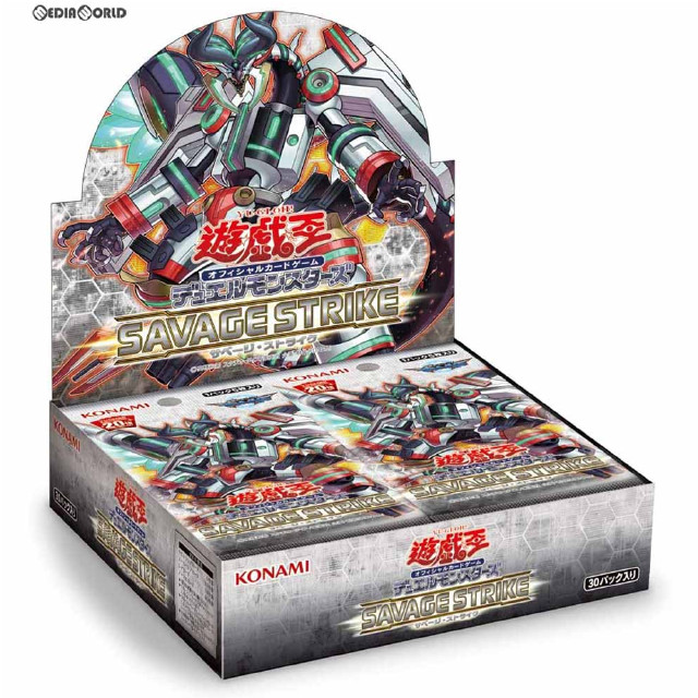 [TCG] (BOX)遊戯王OCG デュエルモンスターズ SAVAGE STRIKE(サベージ・ストライク)(CG1599)(30パック)