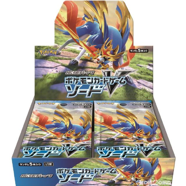 [TCG](BOX未開封)ポケモンカードゲーム ソード&シールド 拡張パック ソード(30パック)