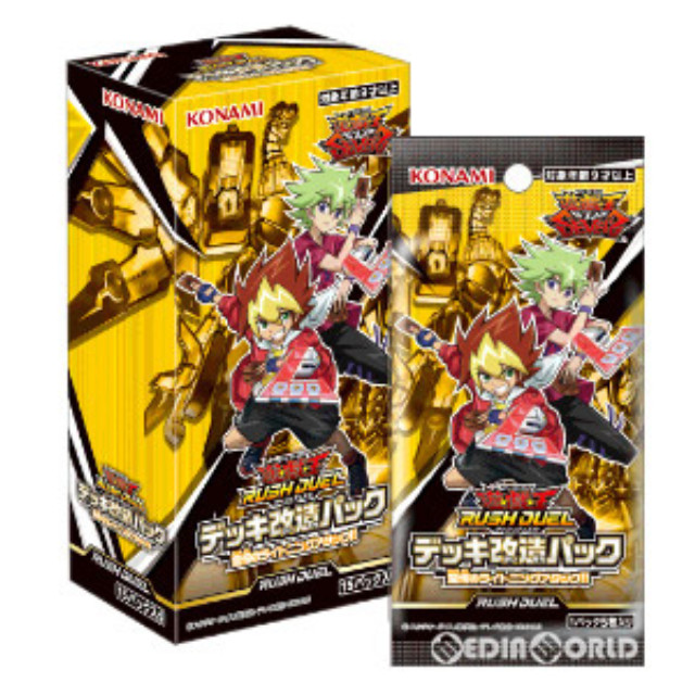 [TCG] (BOX)遊戯王ラッシュデュエル デッキ改造パック 驚愕のライトニングアタック!!(CG1687)(15パック)