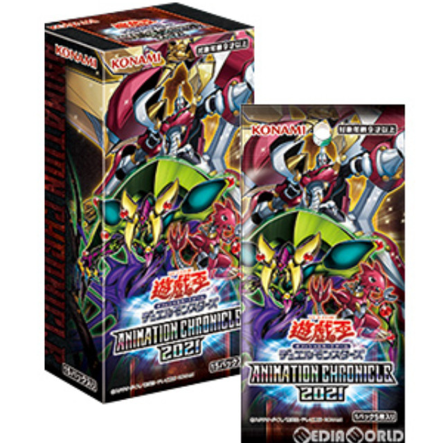 [TCG](BOX)遊戯王OCG デュエルモンスターズ ANIMATION CHRONICLE 2021(アニメーション クロニクル 2021)(CG1736)(15パック)