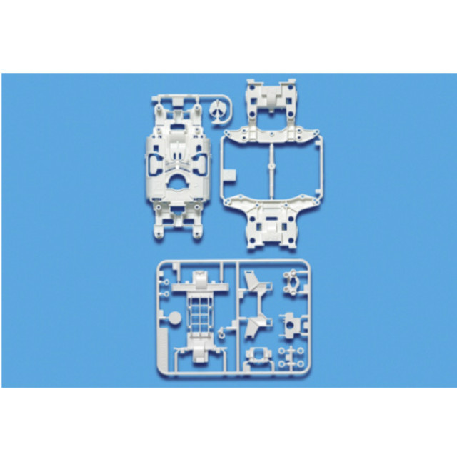 [PTM]94855 MS強化シャーシ（ホワイト） タミヤ