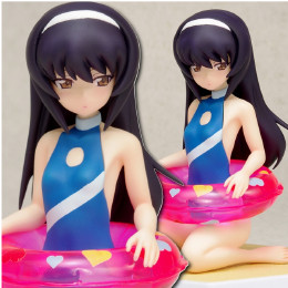 [FIG]BEACH QUEENS(ビーチクイーンズ) 冷泉麻子(れいぜいまこ) ガールズ&パンツァー 1/10 完成品 フィギュア(NF-413) ウェーブ(WAVE)