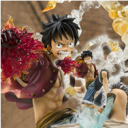 [FIG]フィギュアーツZERO モンキー・D・ルフィ -Battle Ver. ゴムゴムの火拳銃- ONE PIECE(ワンピース) 完成品 フィギュア バンダイ