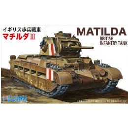 [PTM]SWA-21 1/76 イギリス歩兵戦車 マチルダ プラモデル フジミ