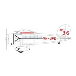 [PTM]SH72285 1/72 米・ロッキード・DL-1ベガ輸送機アンティポディース プラモデル スペシャルホビー