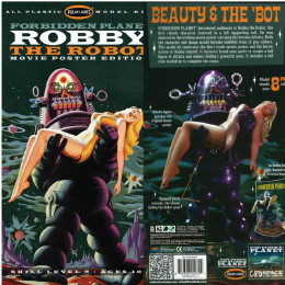 [PTM]POL893 1/12「禁断の惑星」ロビー・ザ・ロボット ポスターエディション プラモデル ポーラライツ