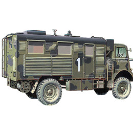 [PTM]PB35017 1/35 英・ベッドフォードQLR野戦無線搭載車 プラモデル IBG