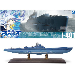 [PTM]蒼き鋼のアルペジオ No.1 潜水艦イ-401(再生産) プラモデル アオシマ