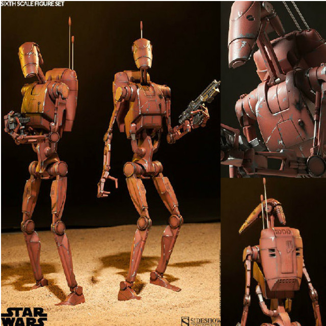 [FIG] ミリタリーズ・オブ・スター・ウォーズ ジオノーシス・バトル・ドロイド(2体セット) サイドショウ