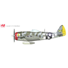 [PTM]HA8407 1/48 P-47D サンダーボルト デイビッド・シリング少佐機 完成品 ホビーマスター