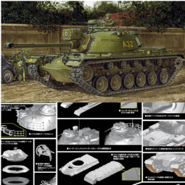 [PTM]CH3546 1/35 アメリカ陸軍M48A3パットン プラモデル サイバーホビー