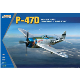 [PTM]K3207 1/24 P-47Dサンダーボルト「バブルトップ」 プラモデル キネティック