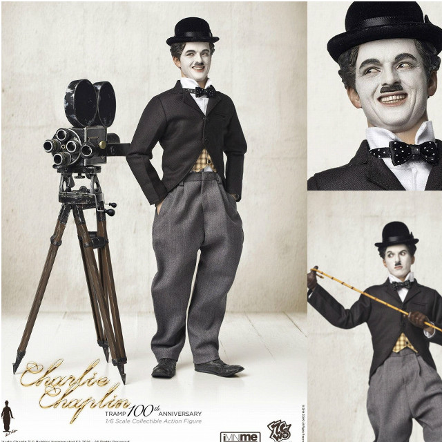 [FIG] チャールズ・チャーリー・チャップリン TRAMP 100th アニバーサリー フィギュア ZCワールド
