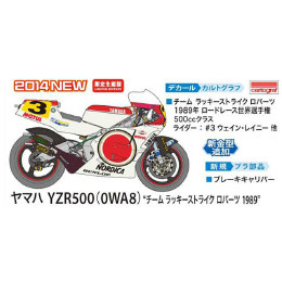 [PTM]21710 1/12 ヤマハYZR500(0WA8) チームラッキーストライク ロバーツ 1989 プラモデル ハセガワ