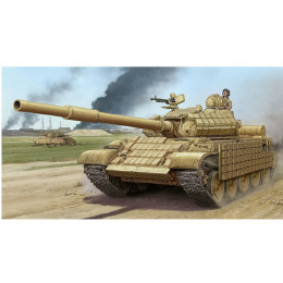[PTM]1/35 イラク共和国軍 T-62 ERA 主力戦車 1972 プラモデル トランペッター