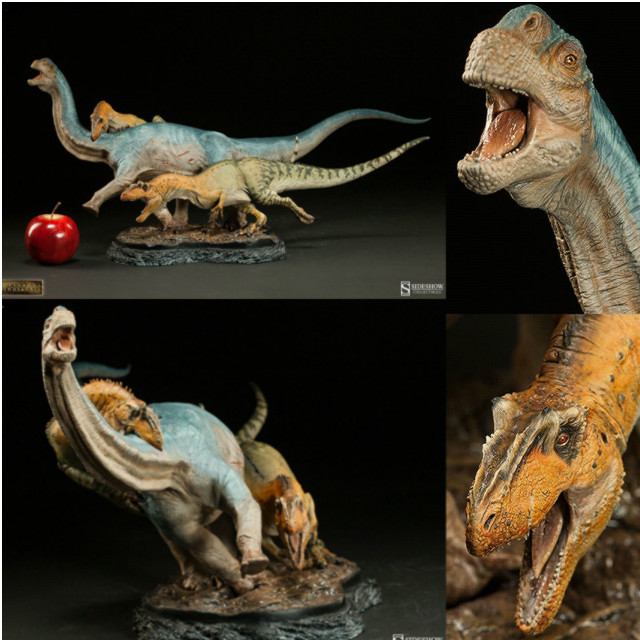 [FIG] ダイナソーリア アロサウルスvsカマラサウルス スタチュー サイドショウ