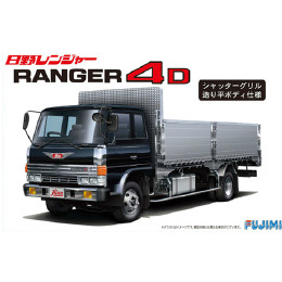 [PTM]HT-9 1/32 日野レンジャー4D シャッターグリル造り平ボディ仕様 プラモデル フジミ