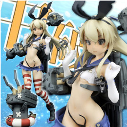 [FIG]島風 中破Ver. 艦隊これくしょん -艦これ-1/8 完成品 フィギュア キューズQ