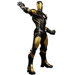 [FIG]ARTFX+ アイアンマン BLACK X GOLD AVENGERS MARVEL NOW!(アベンジャーズ マーベルナウ) 1/10 簡易組立キット フィギュア(MK158) コトブキヤ