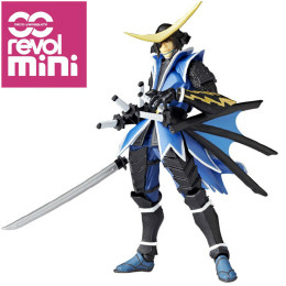 [FIG]マイクロヤマグチ/リボルミニ rm-004 伊達政宗(だてまさむね) 戦国BASARA(バサラ) 完成品 可動フィギュア 海洋堂