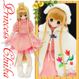 [DOL]えっくす☆きゅーと10th Best Selection:Princess Chiika(ちいか) 〜ツバメにのって〜(にっこり口ver.) ドール(POD003-BCN) アゾン