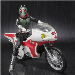 [FIG]S.H.Figuarts(フィギュアーツ) 仮面ライダー新1号&新サイクロン号 セット 完成品 フィギュア バンダイ