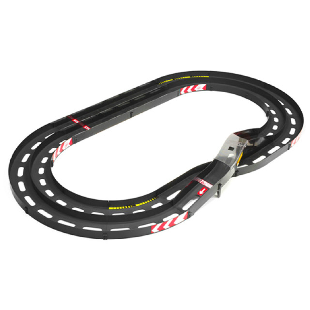 [PTM]95046 ミニ四駆限定 ミニ四駆オーバルホームサーキット立体レーンチェンジタイプ（ブラック） タミヤ