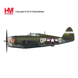 [PTM]HA8450A 1/48 P-47D レイザーバック 第334戦闘飛行隊スペシャル 完成品 ホビーマスター