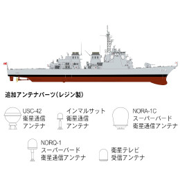 [PTM]JB24 1/350 海上自衛隊 護衛艦 DDG-174 きりしま プラモデル ピットロード